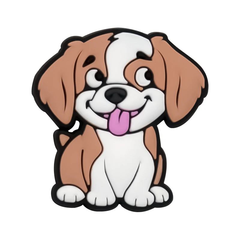 1/36PCS New Classic Dog Shoe Charm Accessories,Cute Animal Dog Pins for Sandals,Shoe Clogs Buckle Decorations for Girls image 4