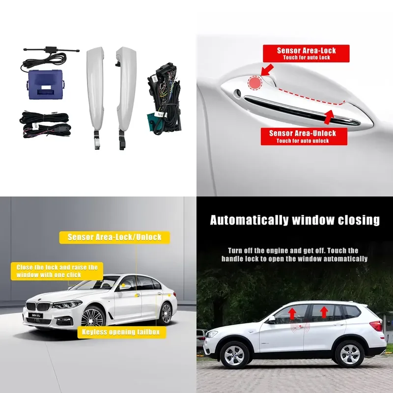 2026 For 2012-2016 1 Series Touch-Activated Keyless Entry with PKE Plug and Play System No Programming Required