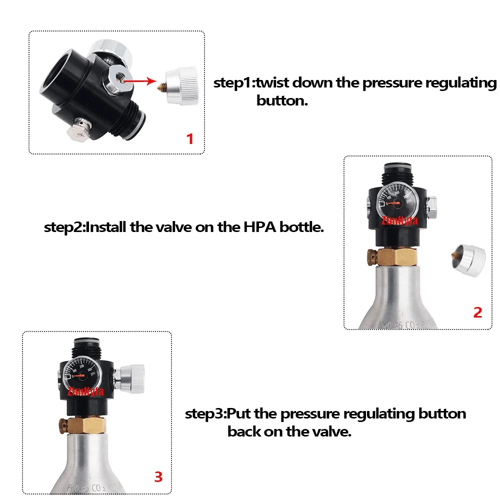 Imagem -06 - Regulador Ajustável do ar do Co2 Ferramenta Pneumática Controle de Pressão Cilindro do Tanque das Roscas 0200psi ou 0800psi. 825 14 Organização g1 2-14