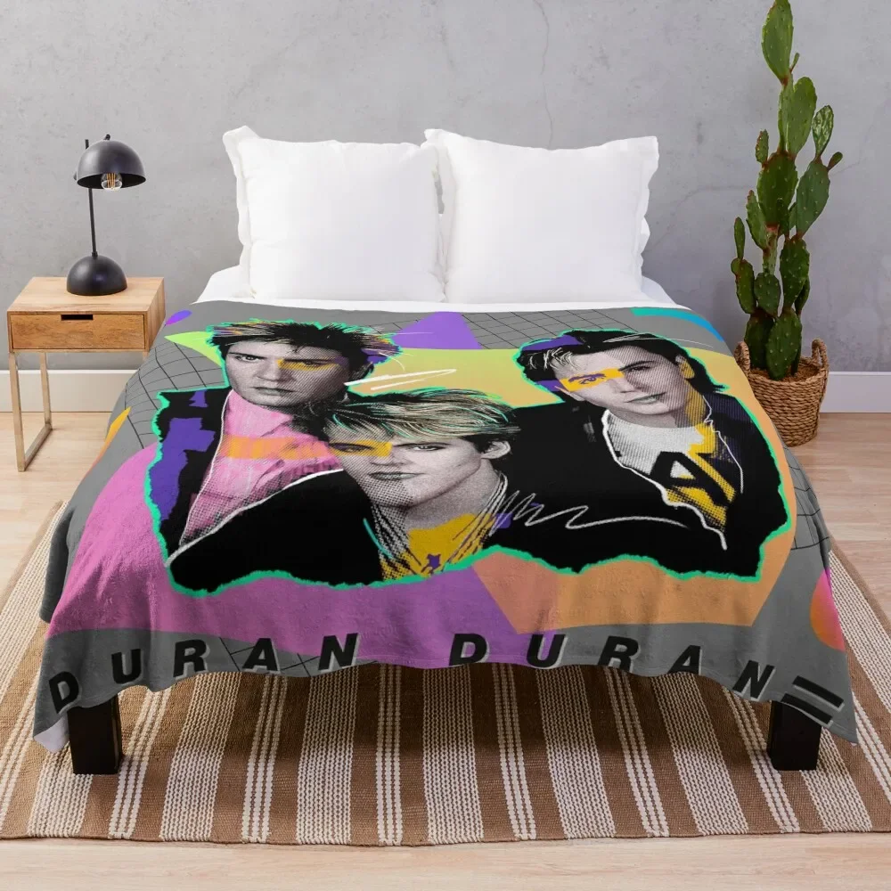 

DURAN X2 80S STYLE COLORS Throw Blanket Fluffy Shaggy Shaggy Blankets