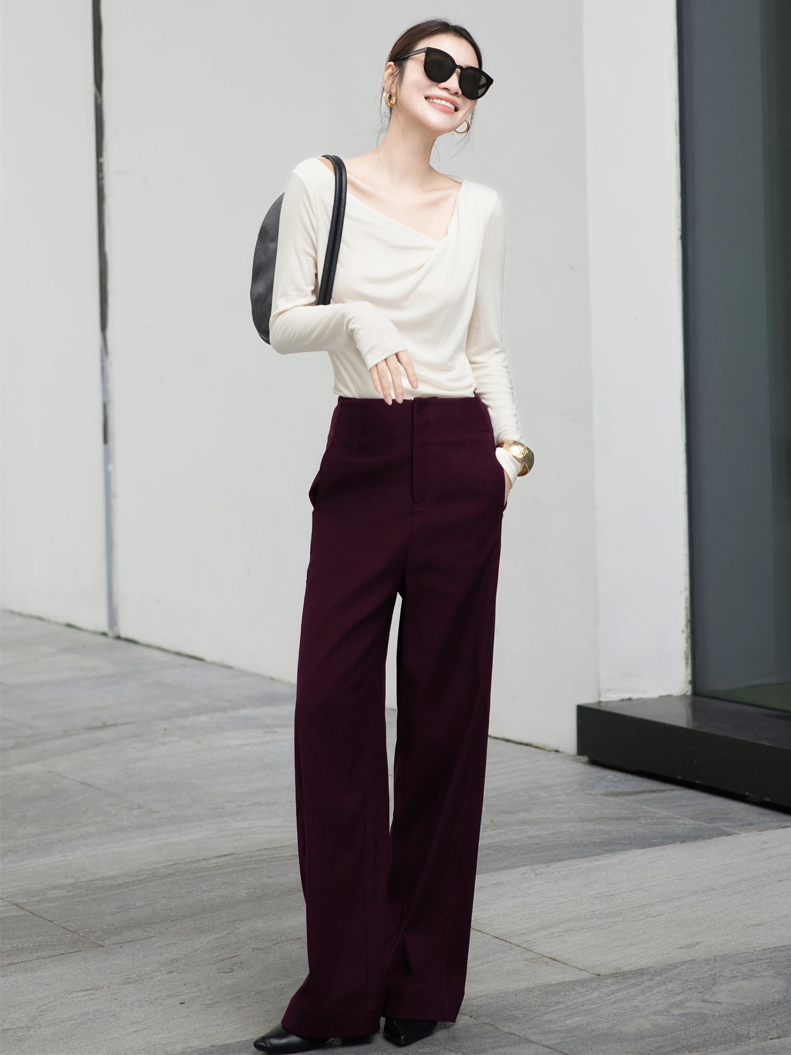 zeroyk-vintage-vin-rouge-jambe-large-pantalons-decontractes-femmes-coupe-ajustee-costume-pantalon-automne-nouveau-design-sens-trajet-sle-polyester-fiber