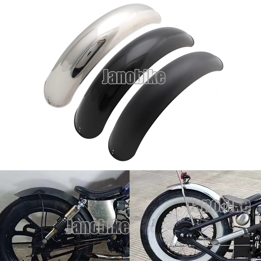 Motocykl stara szkoła Retro tylny błotnik błotnik koła błotnik pokrywa uniwersalna dla Honda/Yamaha/Suzuki/Harley Bobber