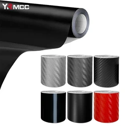 Car Door Sill Protector Sticker Anti Scratch Carbon Fiber Protector Strip Auto Mirror Protection Tape Film for Car Accessories