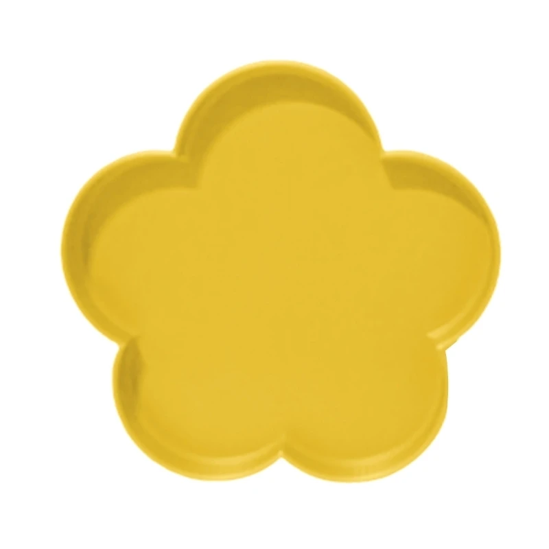 L5BF Jewelry Dish,Plastic Small Flower Shaped Rings Holder Jewelry Organizers,Trinket Dish for Christmas Birthday Wedding Gift