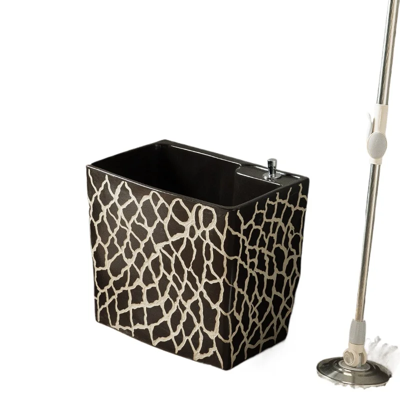 

Retro mop pool Home balcony Washing mop pool Outdoor courtyard Ceramic outdoor mop pool