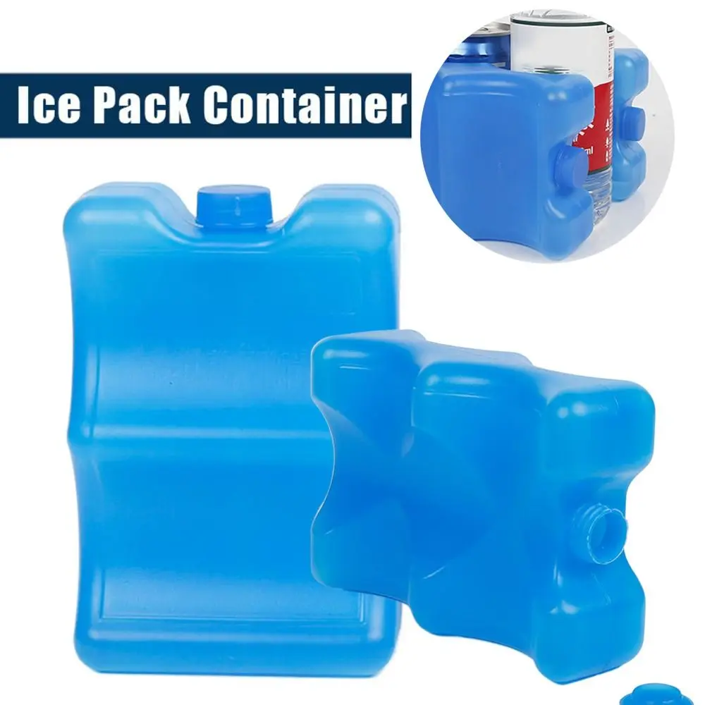 Cool Therapy Picnic Travel Lunch Box Cooler Pack Water injection Gel Freezer 350ml Ice Blocks