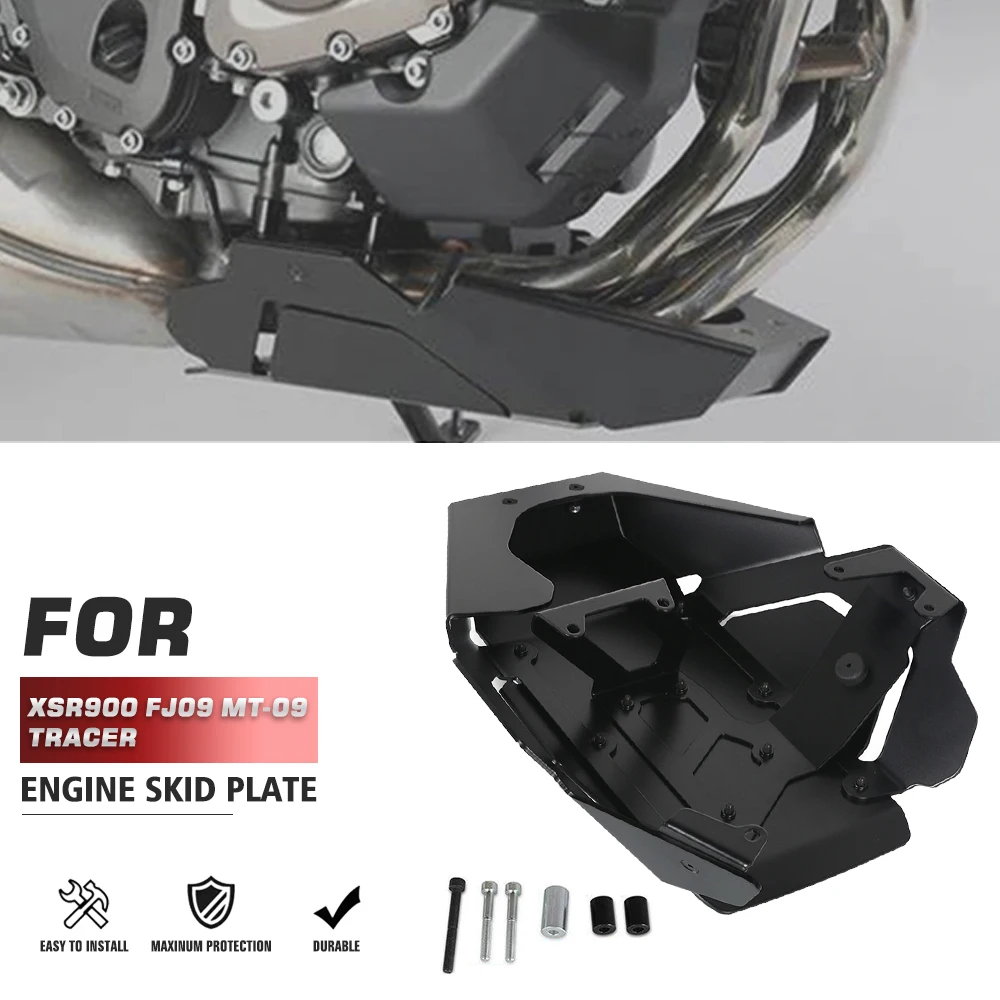 

For YAMAHA MT-09 MT09 TRACER FJ-09 XSR900 2013-2023 Motorcycle Accessories Front Engine Guard Baffle Engine housing protection