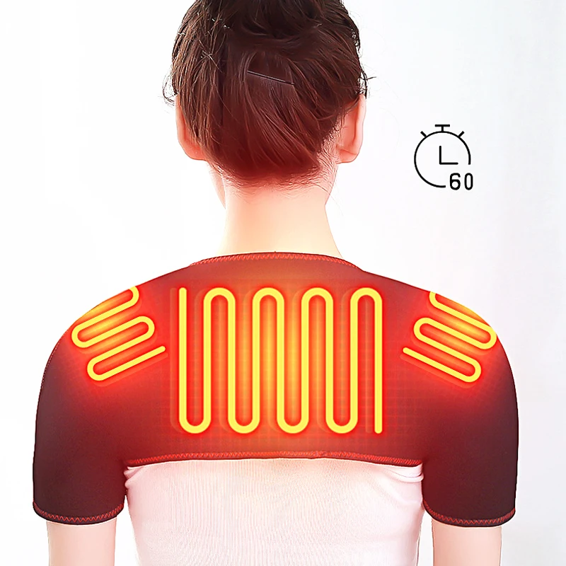 

Настраиваемый электрический согревающий массажер для плеч и шеи, облегчающий боль при болях в плечах, для сна