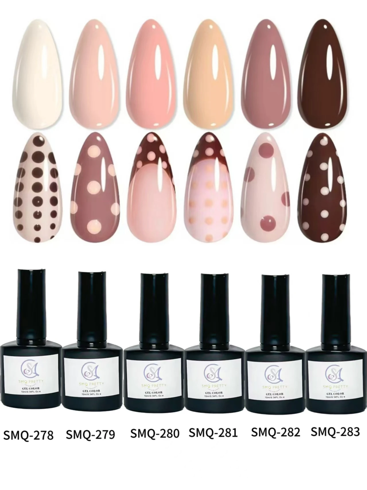 

Набор из 6 гель-лаков для ногтей: популярные оттенки «Молочный чай», УФ-гель для маникюра, легко наносится и снимается, для домашнего использования и салонов красоты