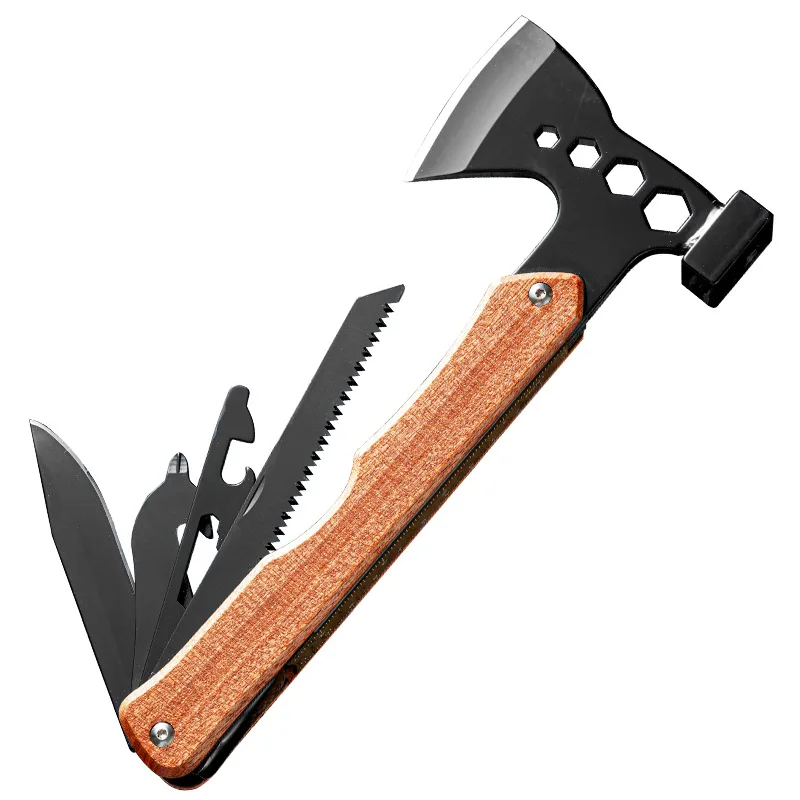 Survival Imitation, Portable Combination Outdoor Multifunctional Tent, Ground Nail, Outdoor Camping Tool, Ground Hammer view 5