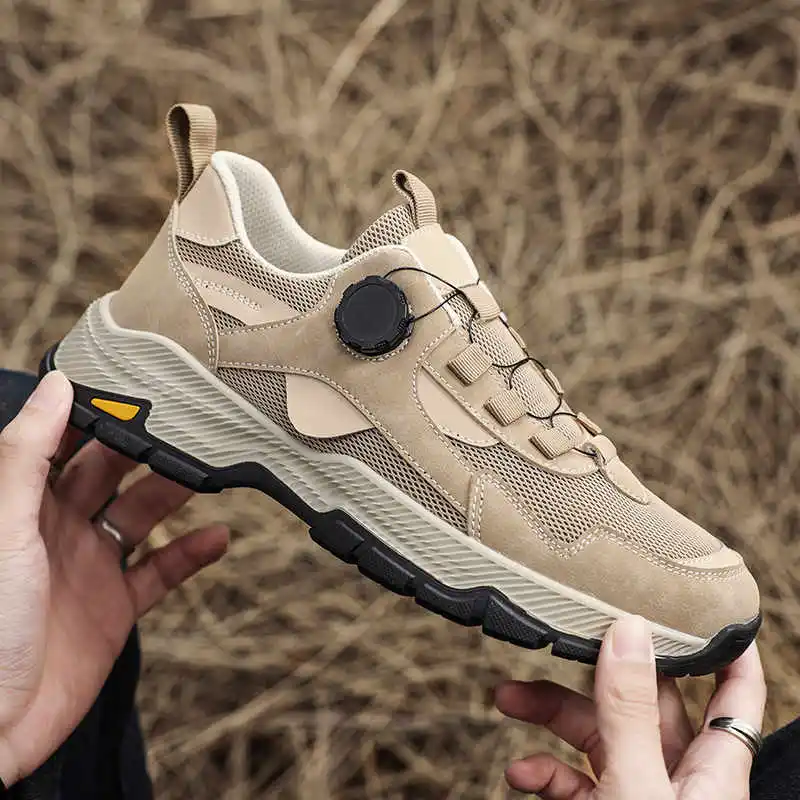 

В лесу походная обувь на большой подошве, мужская обувь цвета хаки, кроссовки, спортивная цена, Sapateneis Overseas Besket Tenes Mascolino