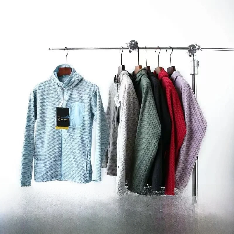 

Dingli R Series Outdoor Fce Hooded Open Cardigan Men's Women's Warmth Casual Sle Long Sve Thiened Autumn Winter Ja...