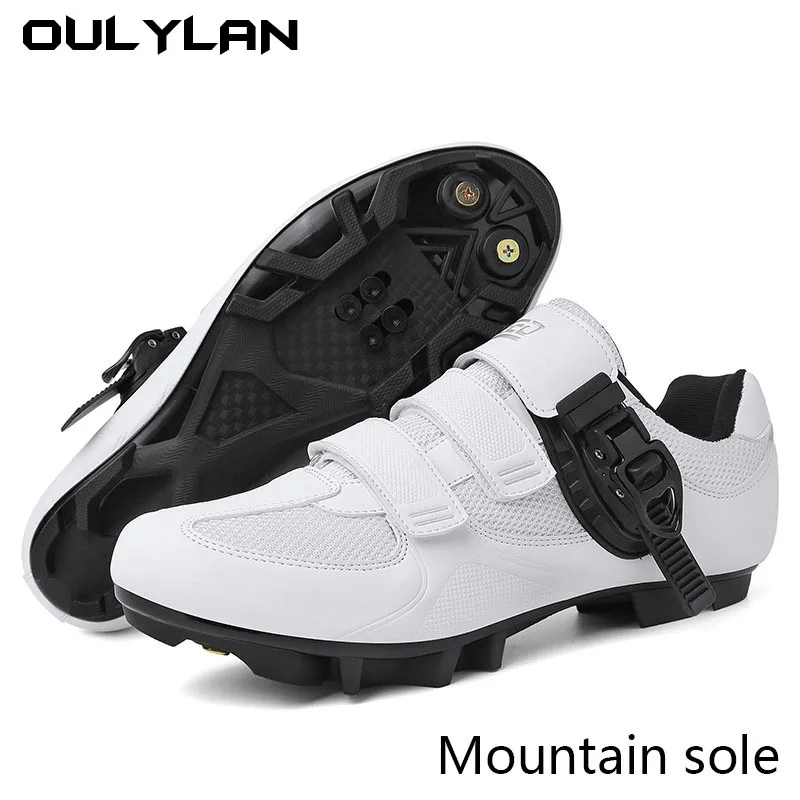 Men Sport Road Bike Sneaker New Cycling Boots Flat Racing Speed Sneakers Trail Mountain Bicycle Footwear Pedal Cycling Shoes