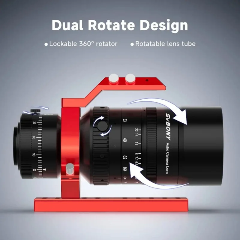 SV555 Astronomical Photography Telescope APO 54mm F/4.5 Astronomical Camera Lens Suitable full-frame aerial imaging BeltEAFB