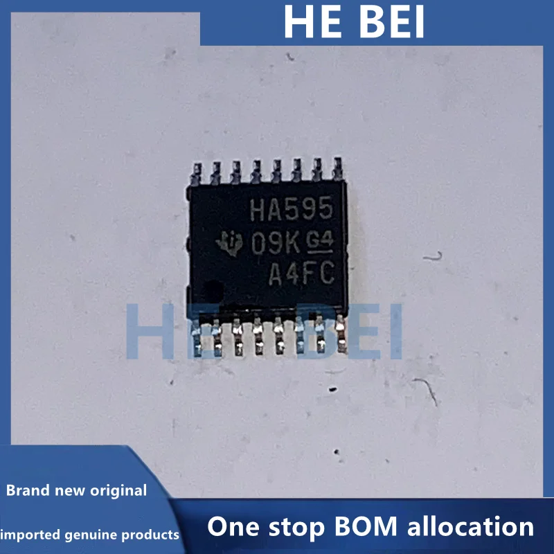 Original genuine chip SN74AHC595PWR, silk screen HA595, shift register IC, TSSOP16 package