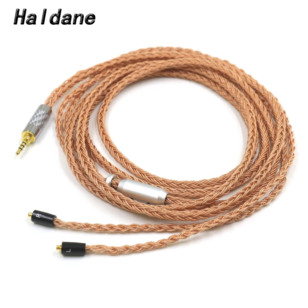 

Haldane 16core(enhanced version) Single Crystal Copper Upgrade Cable for IE300 IE900 IE600 Headphone