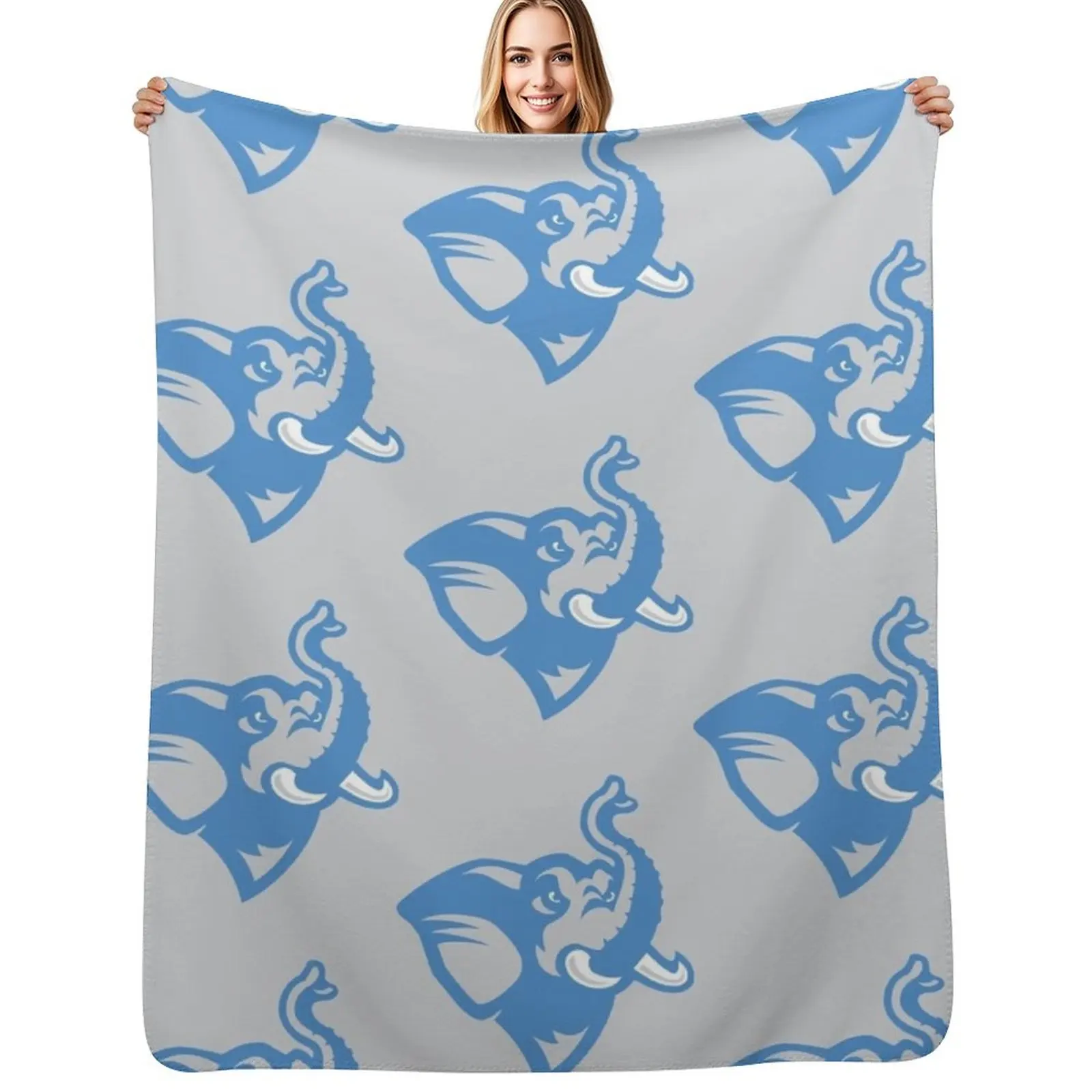 

TJumbos Logo Throw Blanket Stain Resistant Cozy Warm Blanket