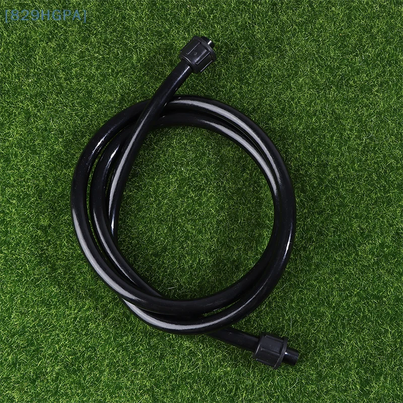 【HGPA】1 قطعة 1.2 متر خرطوم عام أسود من الرش لنظام الرش أداة سقي الحديقة خرطوم بديل عالي الضغط خرطوم الرش