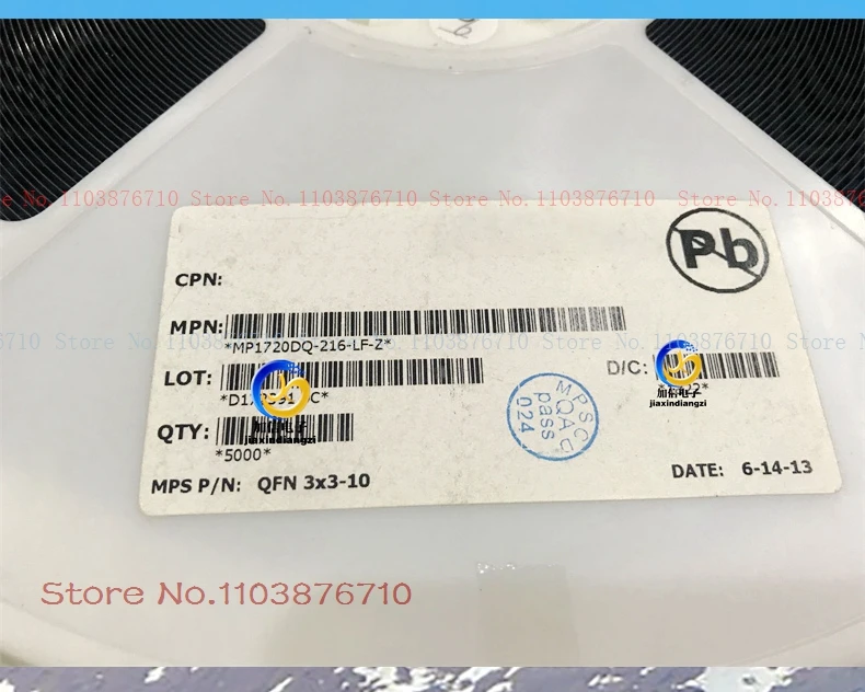 5 개/몫 MP1720DQ-216-LF-Z QFN