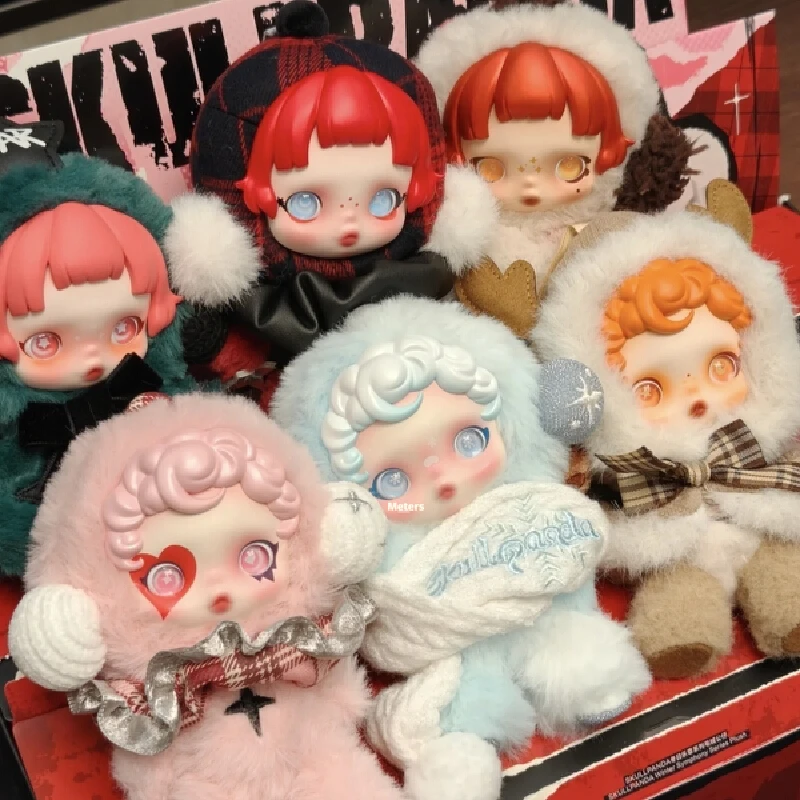 

Genuine Mystery Box Skullpanda Winter Symphony Series Dolls Skullpanda Blind Box Pendant Collection Toys Girl Birthday Gift