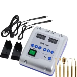 Electric Wax Carving Knife Machine Double Pen 6 Tips Dental Lab Equipment for Precision Carving And Modeling