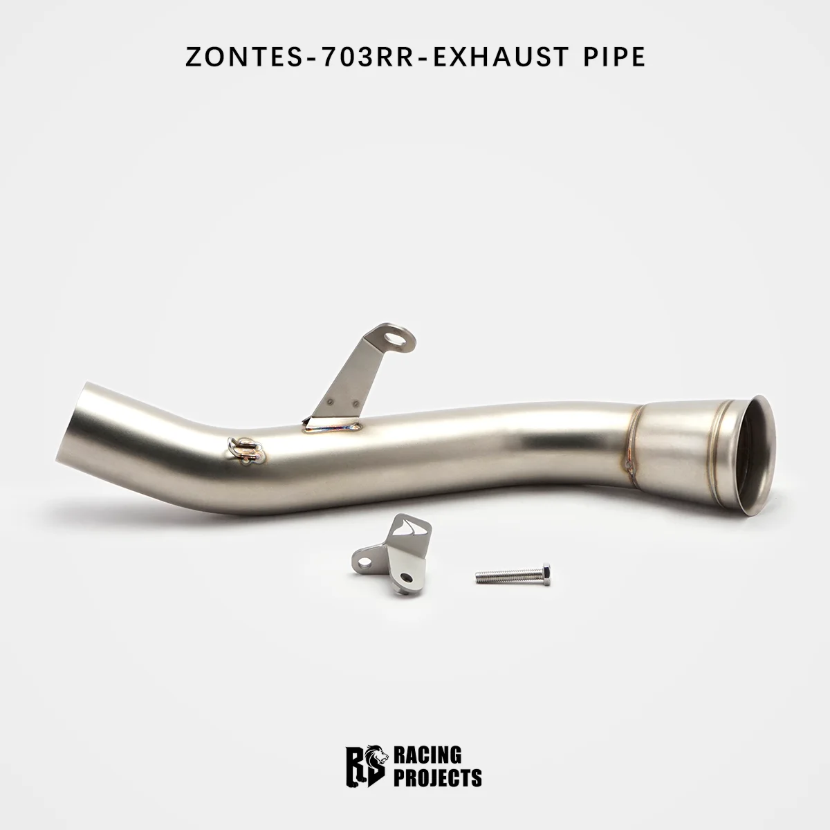 

RS ZONTES 703RR Stainless Steel Mid Exhaust 60mm Diameter Side Exit OEM Pipe Compatible Precision Fit