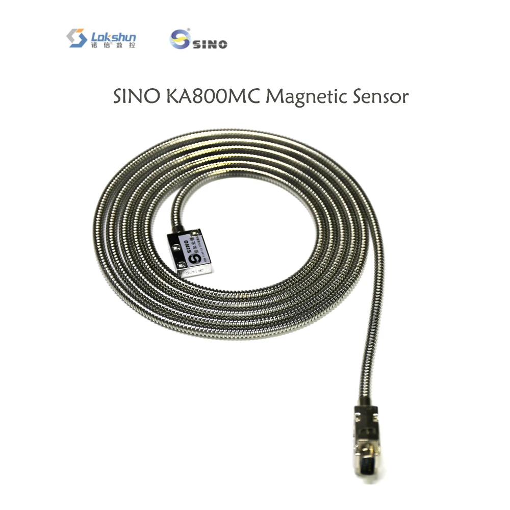 Sino KA800MC Magnetic Scale Tape Magnetic Sensor Reader Head Linear Displacement Sensor Resolution 0.005mm With Magnet Strip