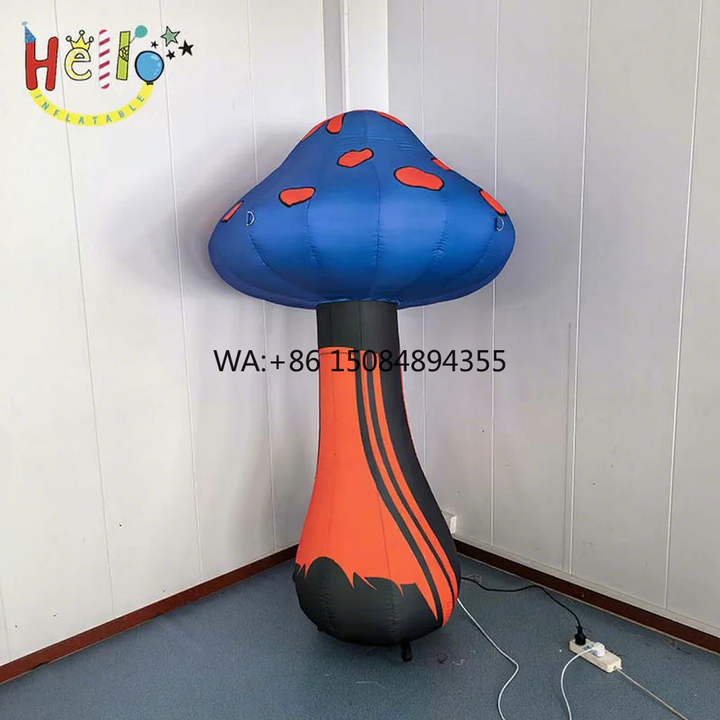Garden Air Blow up Plant Balloon Small Inflatable Mushroom Decoration Props