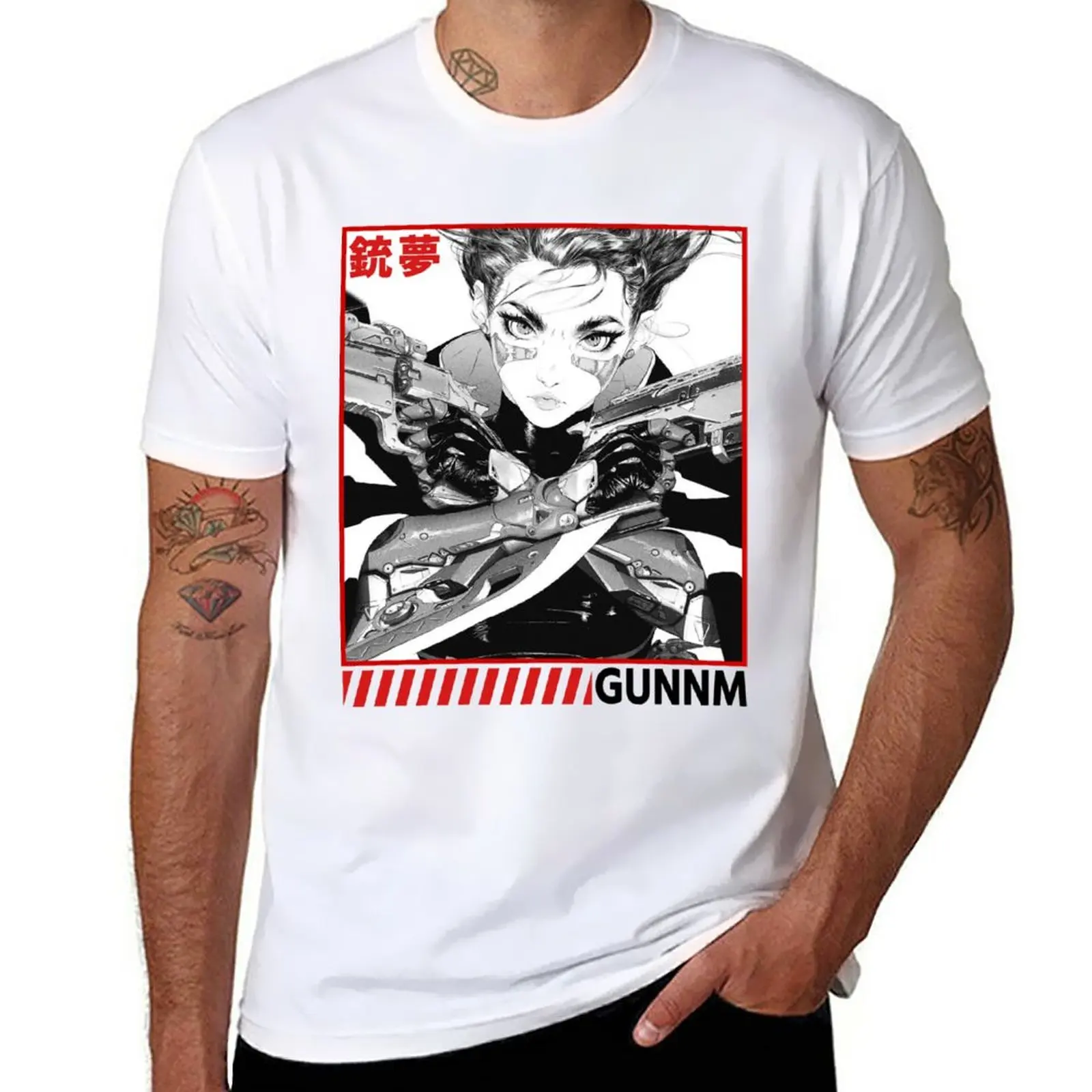 New Alita T-Shirt blank t shirts Tee shirt custom t shirts design your own graphics t shirt men clothes