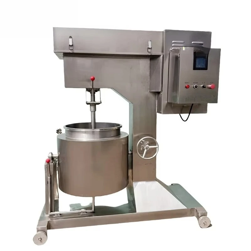 Picture 7: High-Speed Red Sausage Meat Beating Machine Dumpling Stuffing Pulping Pumpkin Mud Cuttlefish Ball Pulp Frequency Food Processing