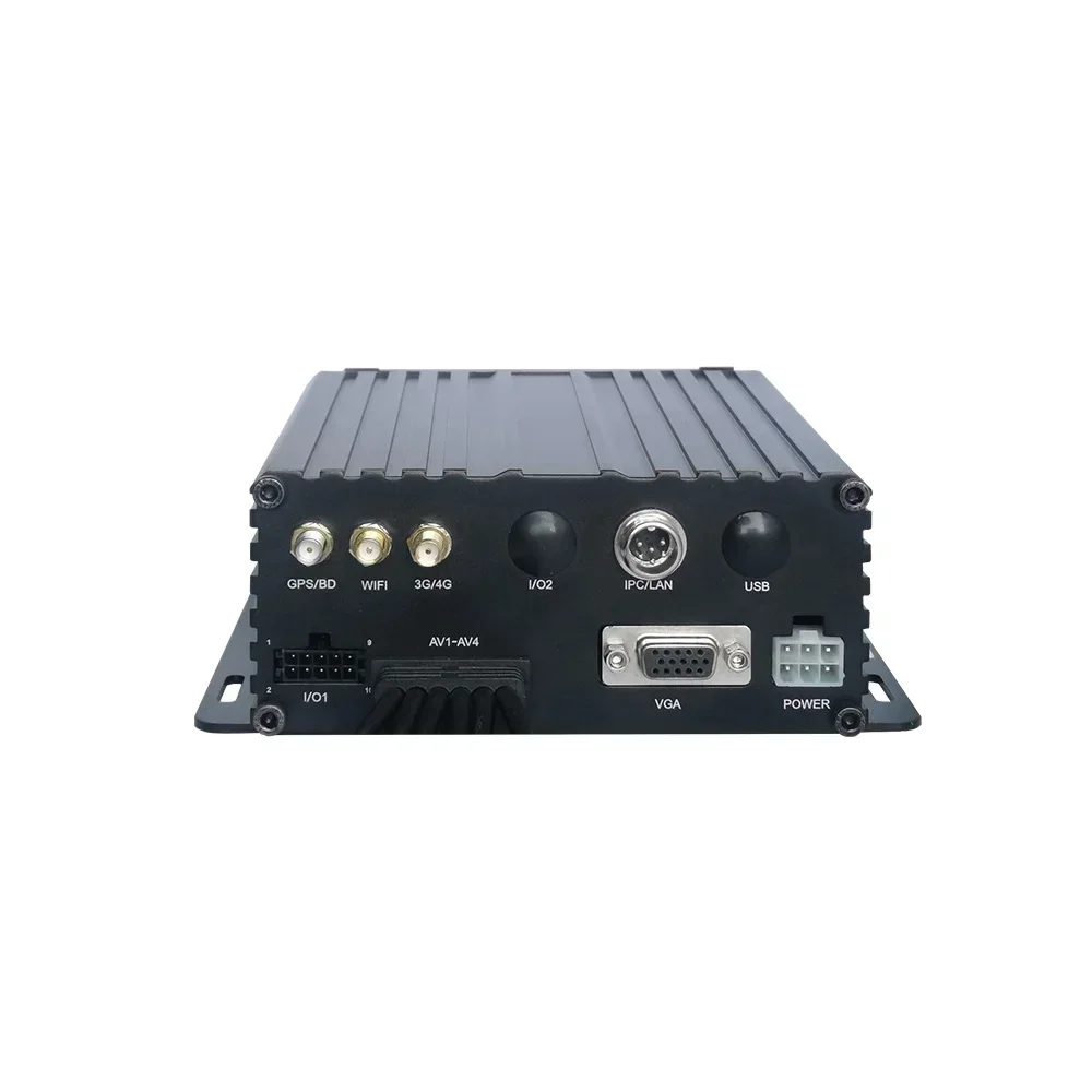 MDVR  4CH 720P /960H, SD+HDD/SSD Card Mobile Hard Disk Video Recorder, Support 4G+WIFI+GPS, H.265/H.264