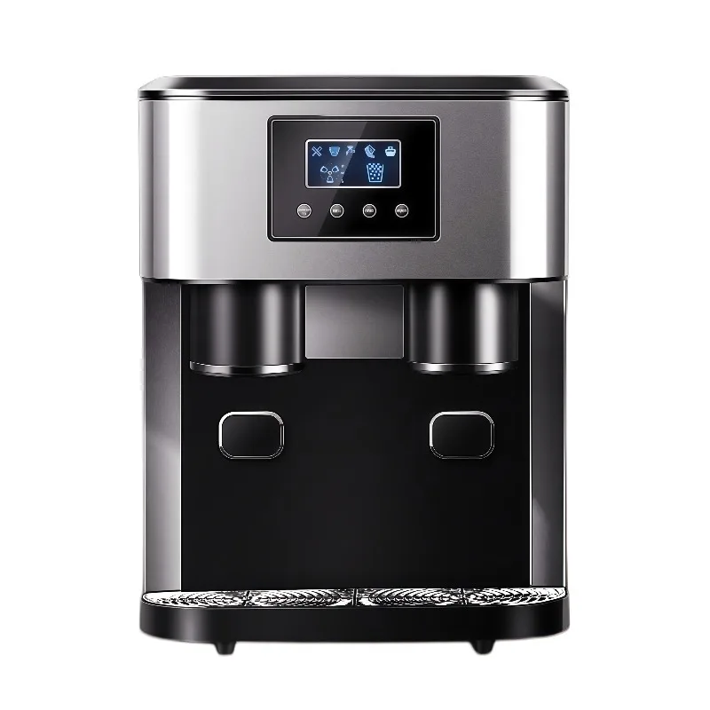 For220V English European plug small bar counter round ice automatic home ice machine