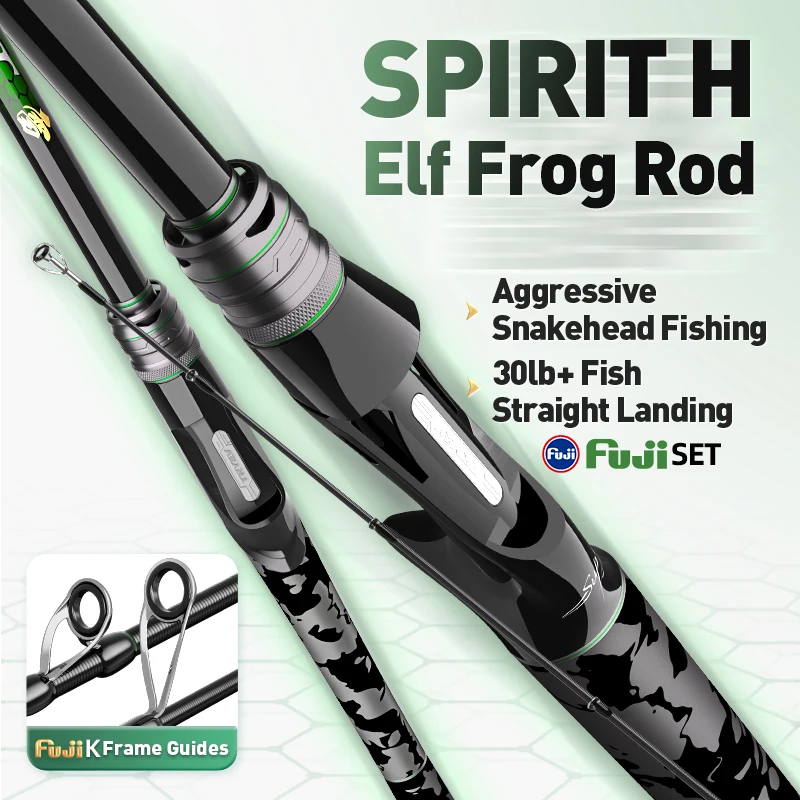 

TRY&V Spirit Chan High Strength Full Carbon 15-30LBS H/XH Action for Pike or Channa & Snakehead Spinning or Casting Fishing Rod