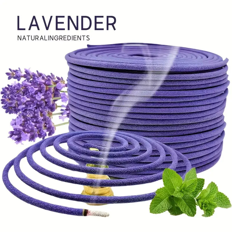 Bougainvillea Aromatherapy Incense Rolls - 20/40/60/80 Natural Spirals |   Long-Term Burning (4 Hours) |   Perfect for Patios, Balconies, Swimming Pools, Camping, and Gardens. |   The Perfect Summer Gift and Home Decor, Outdoor Fragrance Rolls.