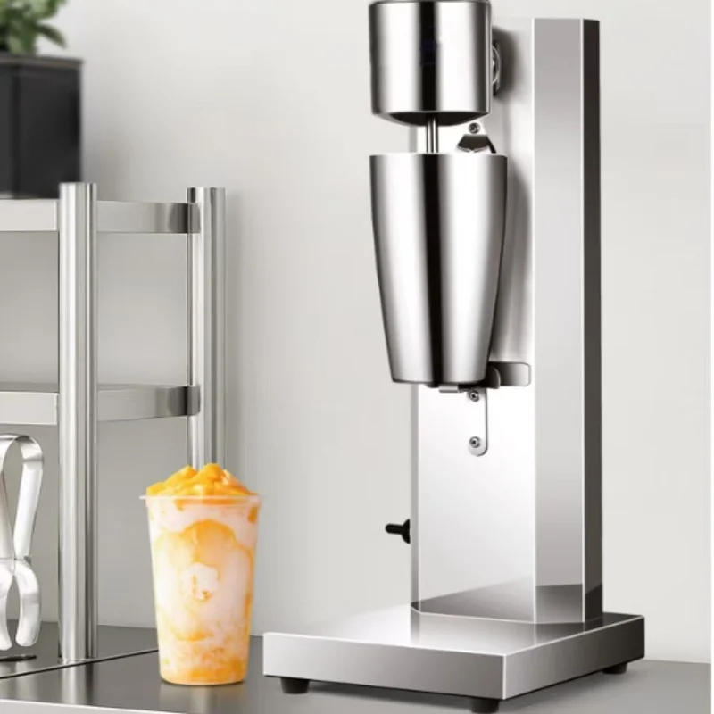 آلة مخفوق الحليب التجارية الفولاذ المقاوم للصدأ آلة ميلك شيكر 18000 دورة في الدقيقة آلة تحريك الشاي الفقاعي خلاط كريم الحليب