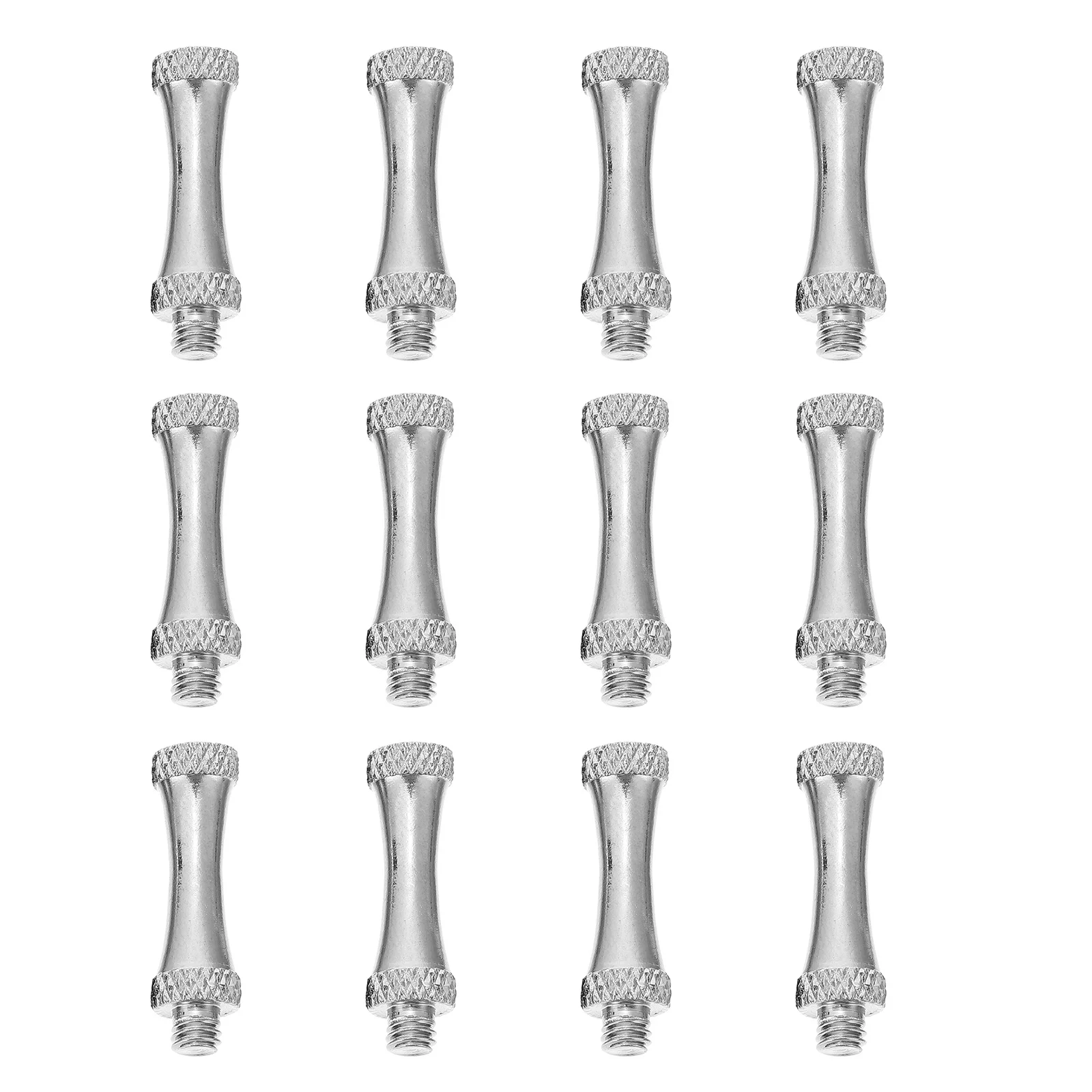 

12Pcs Pet Scissor Tail Nails Stainless Steel Finger Mount Hair Styling Scissor Parts Removable Salon Use