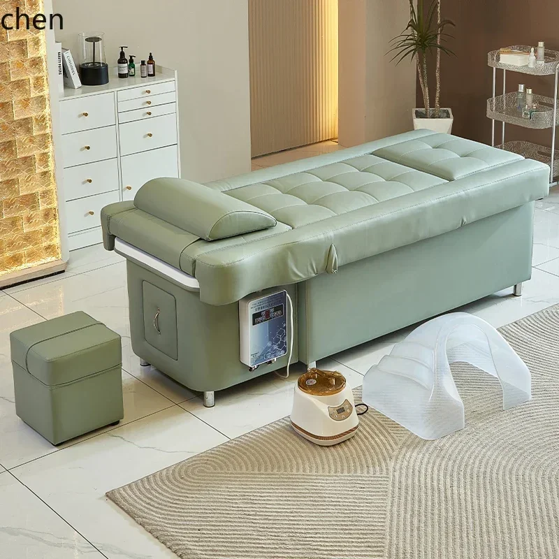 DSA Electric Back Lift Head Therapy Foot Therapy Foot Bath Sofa Integrated Bed Foot Washing Massage Bed