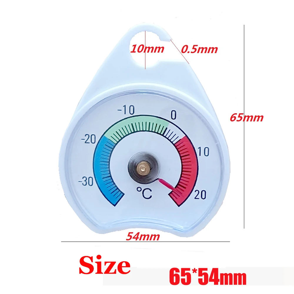 -30°C~20°C Food Fridge Freezer Thermometer For Medical Supermarket Thermograph Car Drink Refrigerator Mini Low Temperature Meter