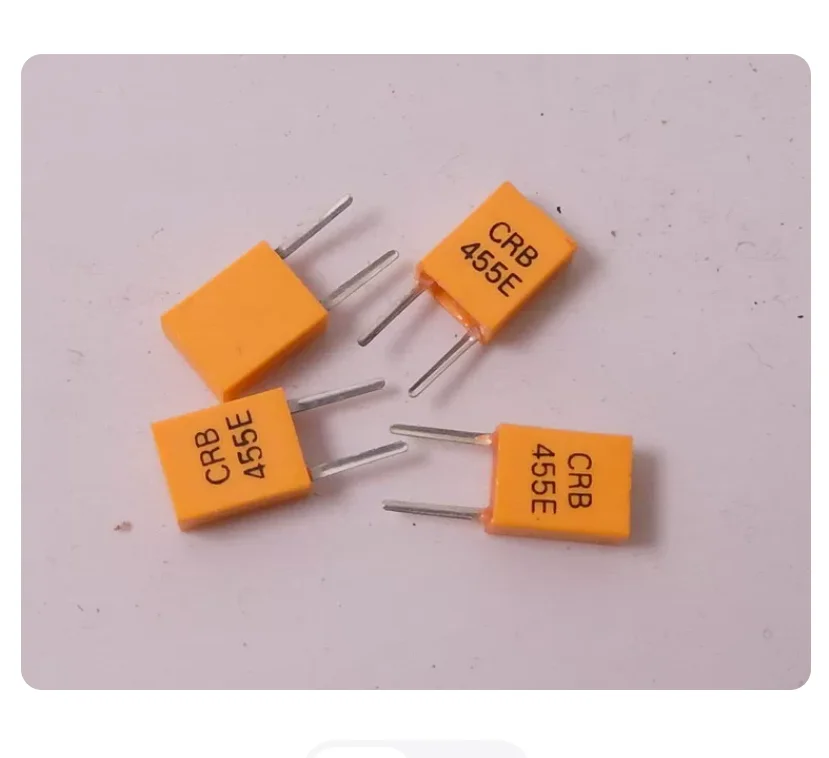 Freeship 10PCS CERAMIC FILTER  Resonator 455 KHZ DIP 455K Passive Crystal Oscillator 455KHZ CRB455E 455E