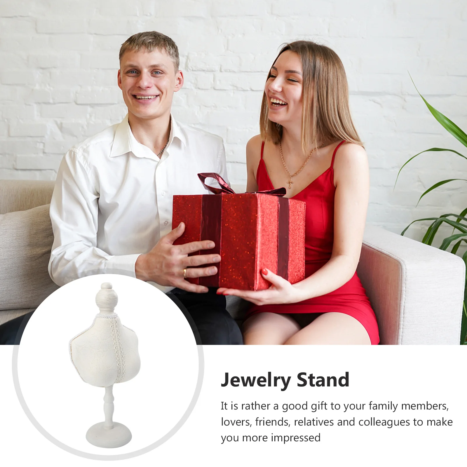 

Necklace Display Stand Classic Exquisite Jewelry Holder for Jewelry Protection Home Decoration Necklace Organizer Storage Rack