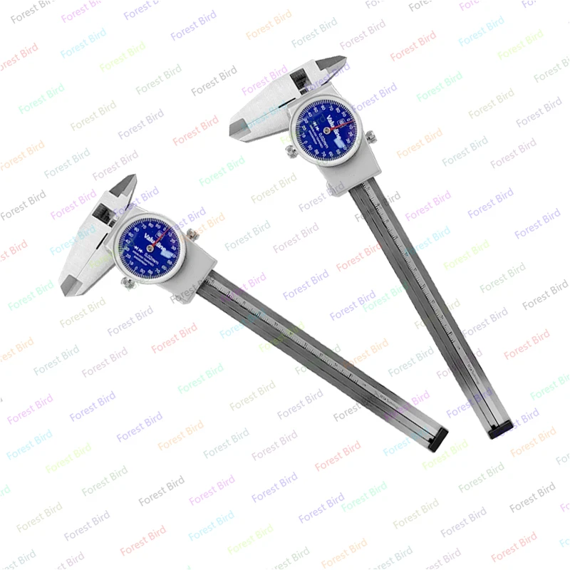 Caliper with Meter High Precision 0.01/0.02 Two-Way Shockproof Waterproof Oil-Proof 0-150mm200300