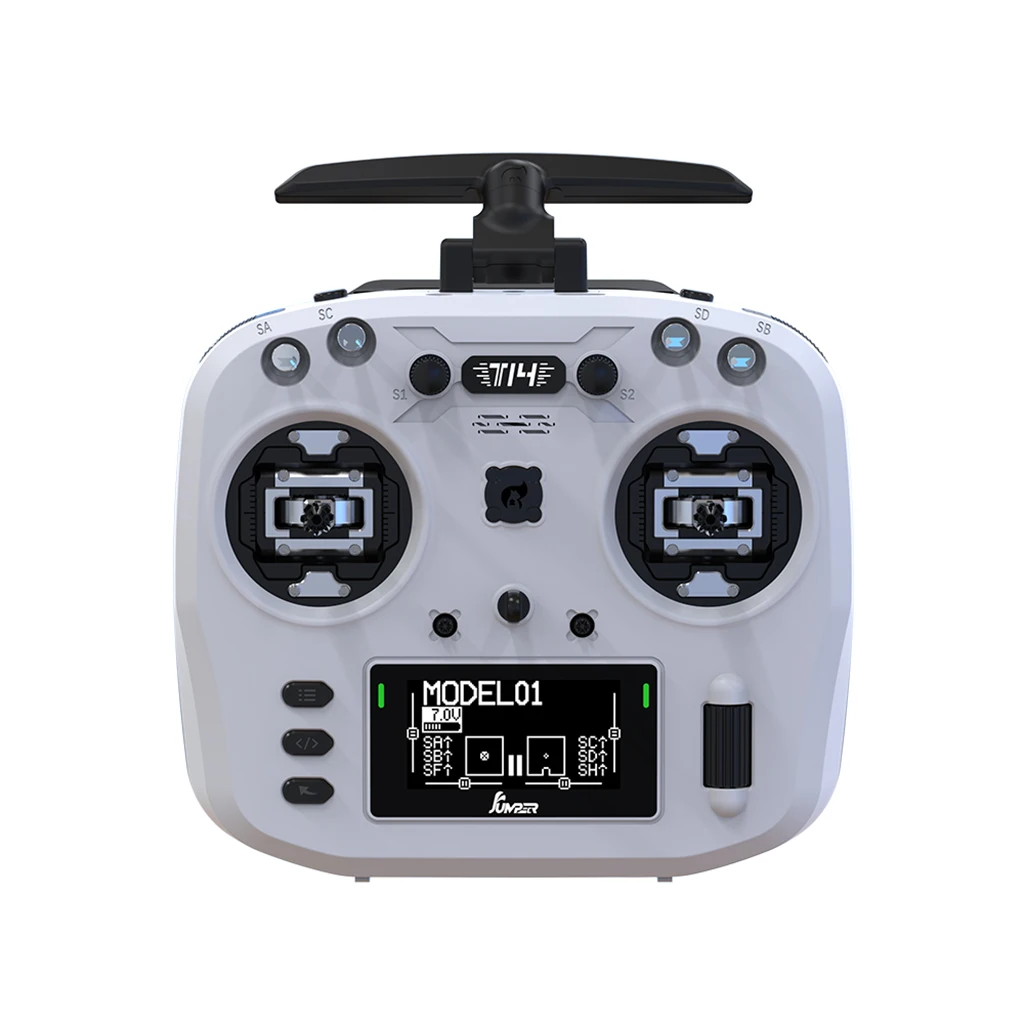 

New JUMPER T14 X 2.4GHz 915MHz HALL ELRS Remote Control EDGETX 1W Transmitter For FPV Racing Drone Quadcopter
