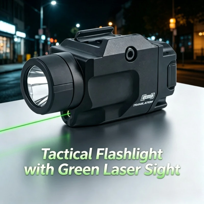Durable 800LM Tactical Scout Light Dual Tone Dot Flash Strobe Lamp Fit 20mm Rail Outdoor Adventure Trip Lighting Spare Accessory