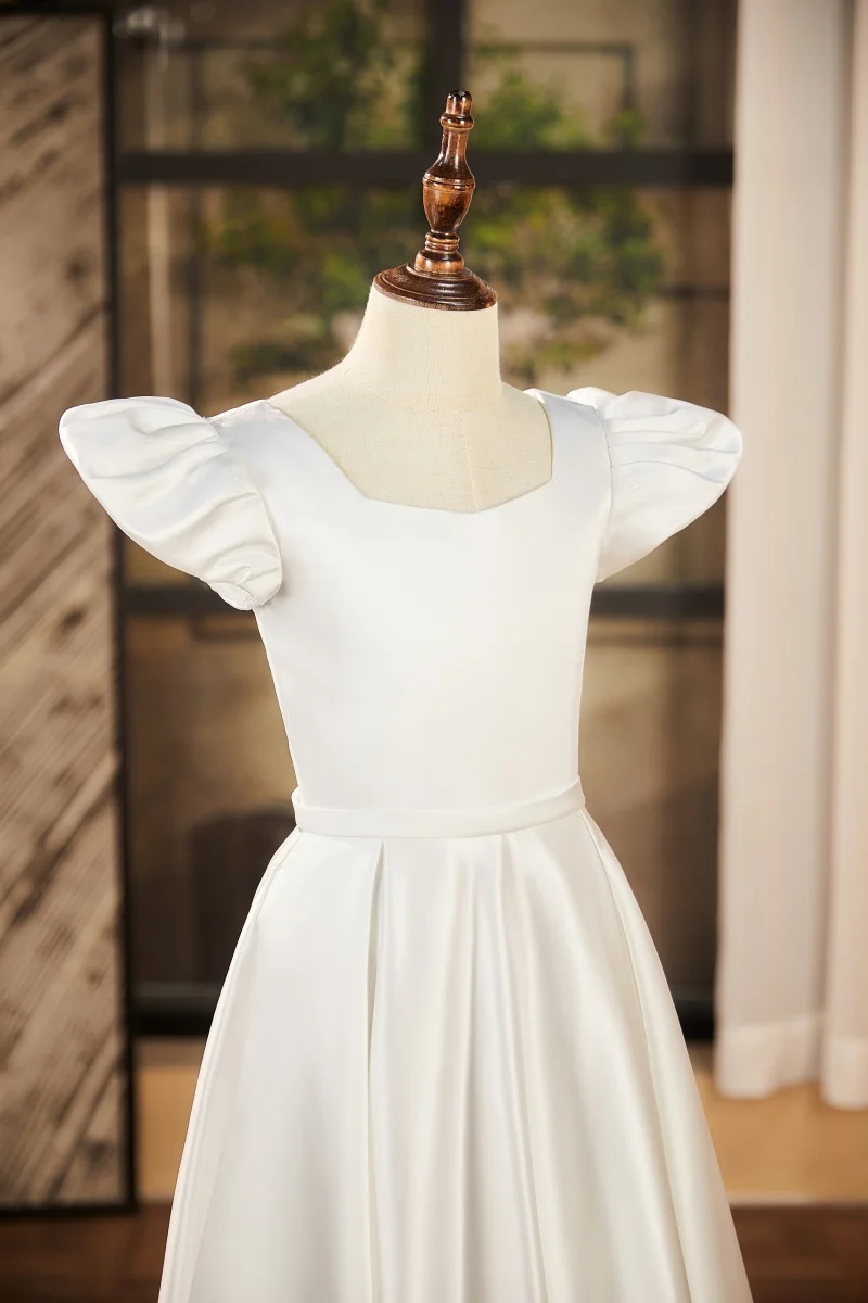 공주 드레스 소녀 고급 드레스 피아노 연주 바이올린 연주 드레스 Kidsren 호스트 Catwalk Dress