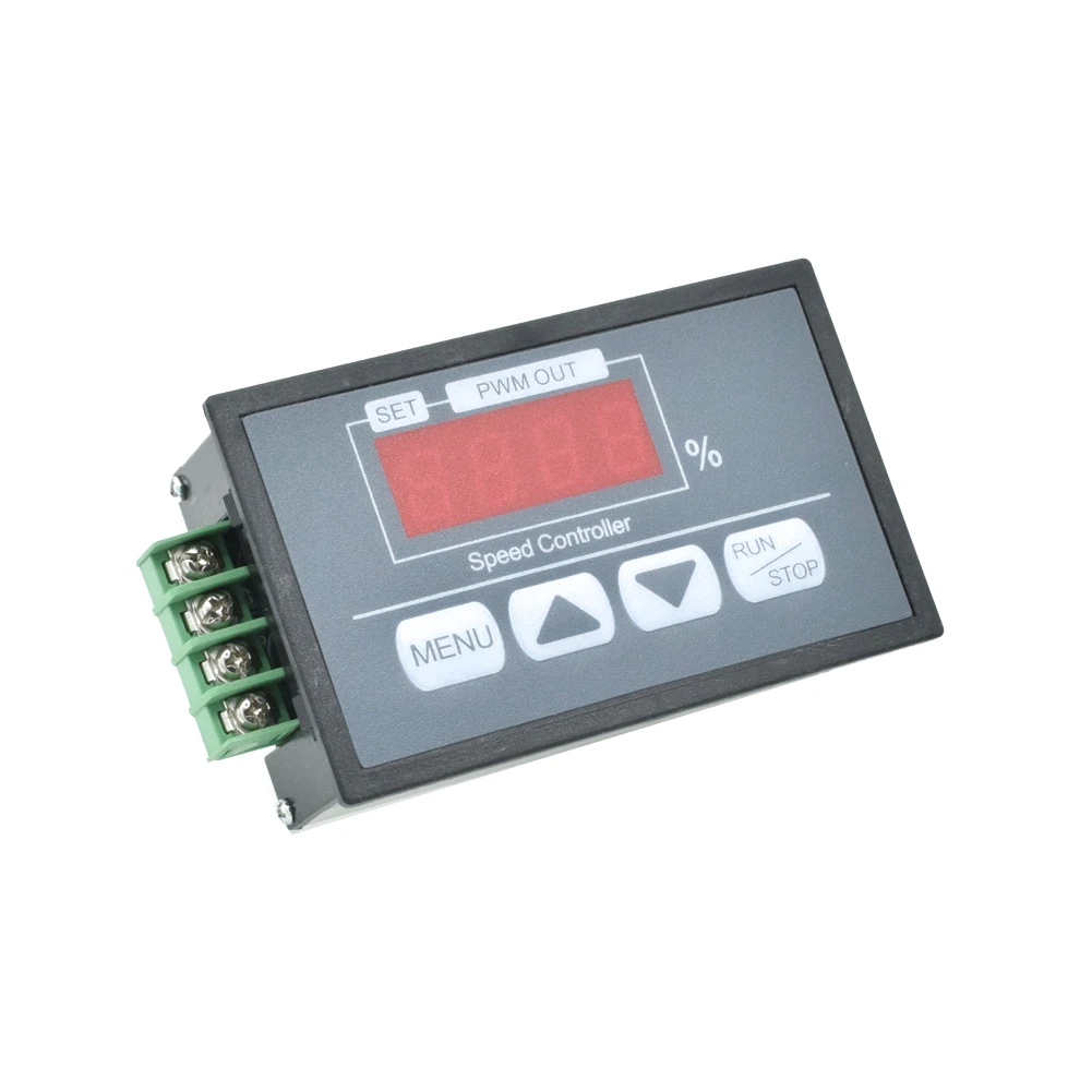 DC 6-60V PWM DC Motor Speed Controller 30A 6V12V24V36V48V Adjustable Frequency 0~100% Adjustable with Digital Display