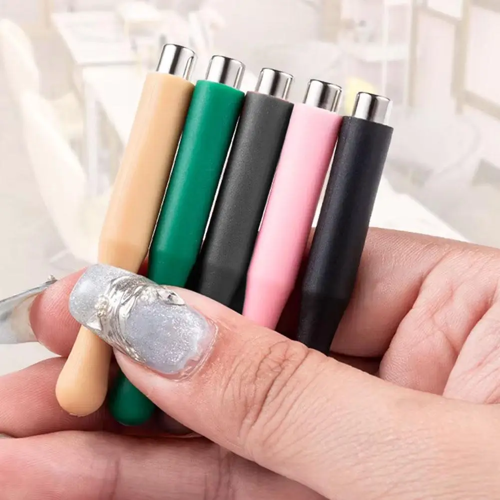 Magnete per occhi di gatto per nail art Magnete per strisce spesse super resistenti Magnete per occhi di gatto per smalto gel per unghie Strumento per manicure multifunzione 3D