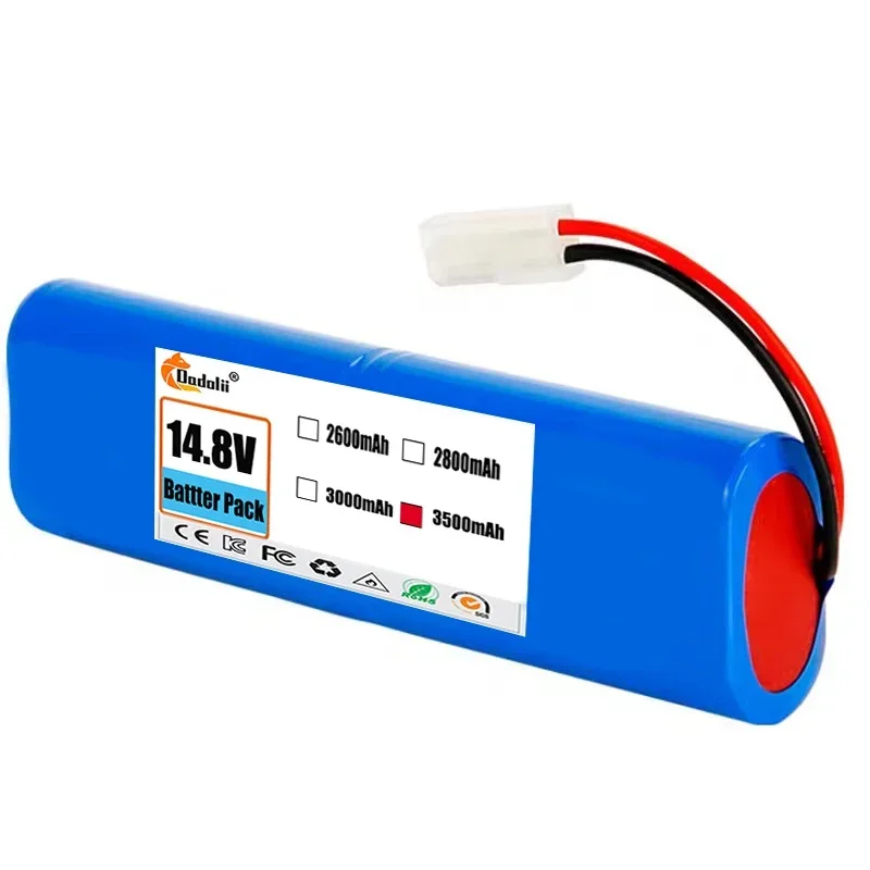 14.4V 12800mAh 100% New Original Battery Pack Used for The Qihoo 360 S6 Robot Vacuum Cleaner of Components