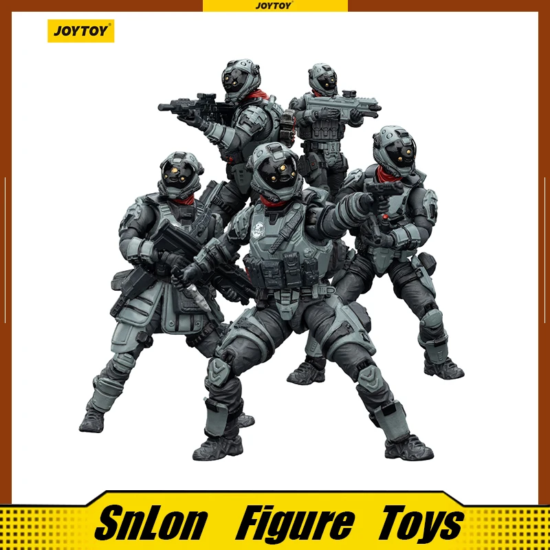 

JOYTOY Action Figure UNSC Mirage Squad Support GUS Scout Kael Sniper Russell Assaulter Ray Demolitionist Yang Toy Kit Model