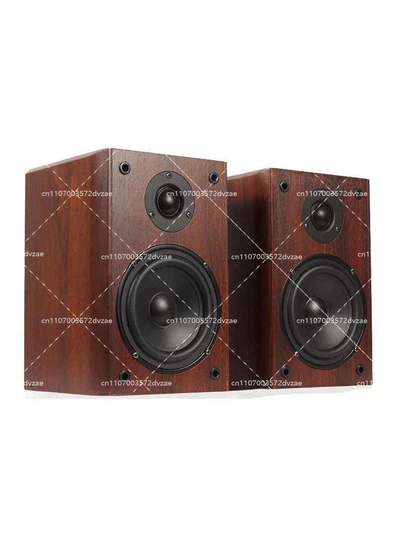New 100W 5 Inch Bookshelf Speakers Monitor Passive Fever Hifi Center Surround High Fidelity Audio Music Sound Amplifiers Speaker