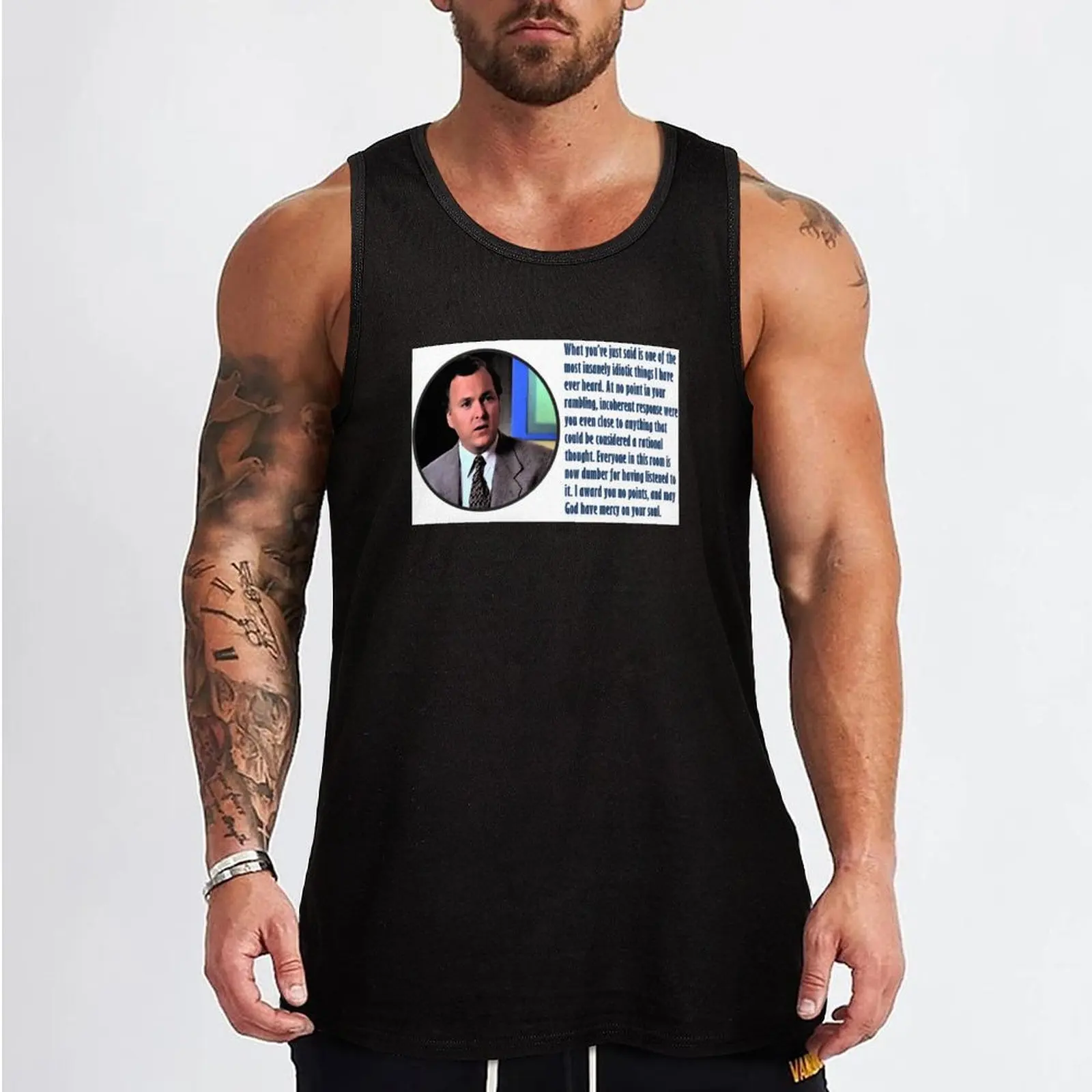 Everyone In This Room Is Now Dumber Tank Top sleeveless Men's t-shirts vests for men T-shirt for fitness